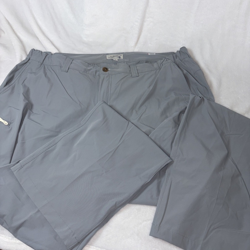 Westport Lifestyle Warpflex Performance Knit 5 Pocket Pants Gray Big & Tall 2XT‎